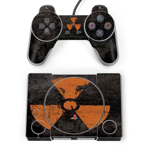 Radioactivity Black PlayStation Classic Bundle Skin
